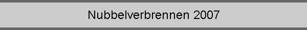 Nubbelverbrennen 2007